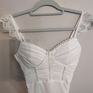 Windsor Take it up a notch ruched mini dress